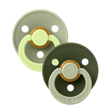 Fopspeen Bibs Studio Fusion Sage/Hunter Green 6-18mnd 2st