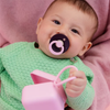 Fopspeen Bibs Studio Fusion Dusky Lilac/Plum 6-18mnd 2st