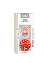 Fopspeen BIBS Polka Latex Blossom Candy 2stk 0-6 mnd