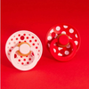 Fopspeen BIBS Colour Studio Blossom/Candy Apple 6-12mnd 2st