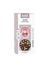 Fopspeen BIBS Colour Studio Baby Pink/Mocha 6-12mnd 2st