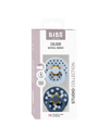 Fopspeen BIBS Colour Studio Baby Blue/Steel Blue 0-6mnd 2st