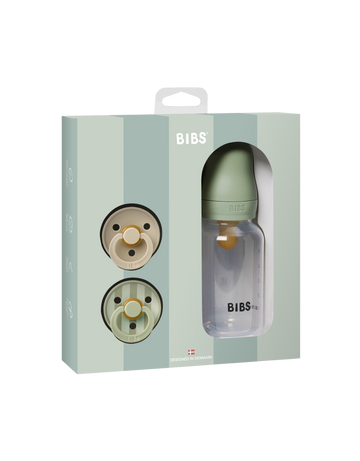 Giftset BIBS Baby Sprinkle Sage