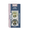 Fopspeen BIBS Colour Glow Latex Sage/Pine Night 6-18mnd 2st