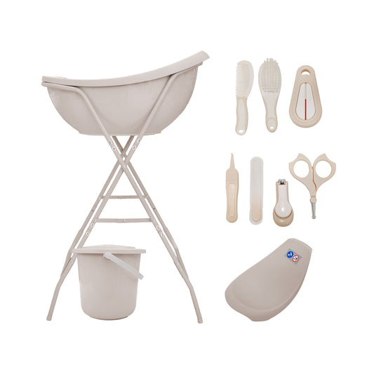 Bad & Verzorgingsset Novi Tubby Taupe
