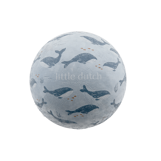 Bal Mini Little Dutch Ocean World Rubber Blauw