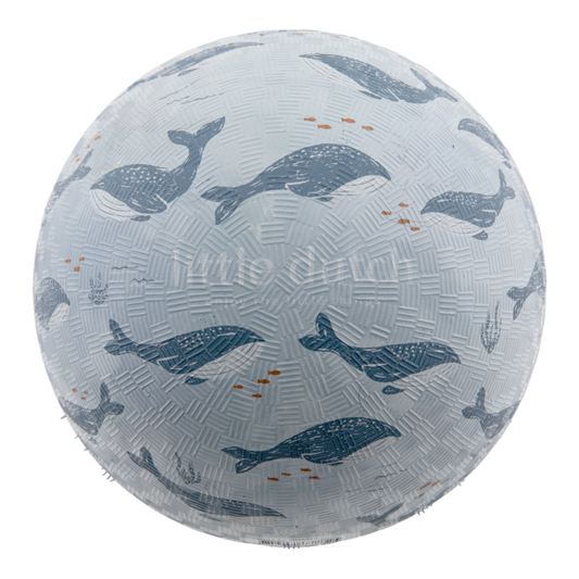 Bal Mini Little Dutch Ocean World Rubber Blauw