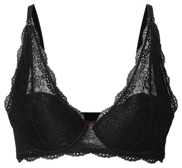 Voedingsbh Noppies Kant Black D-Cup
