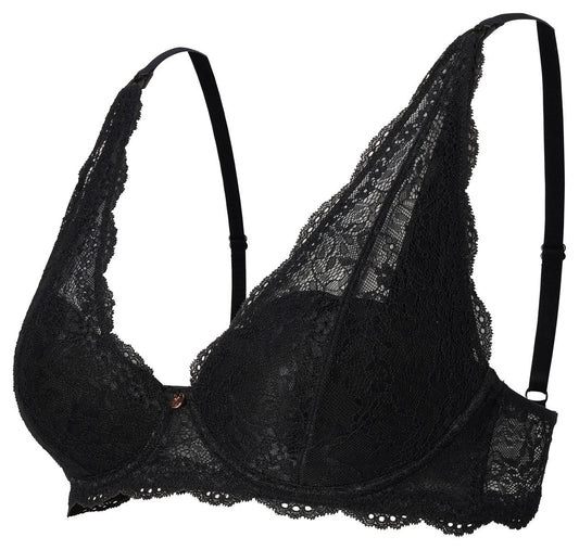 Voedingsbh Noppies Kant Black D-Cup