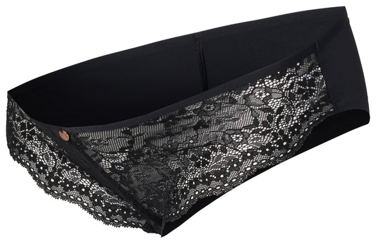 Zwangerschapsslip Noppies Brazilian Lace Black