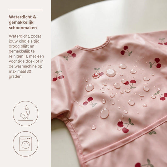 Slabber Met Mouw Meyco Cherry Soft Rose