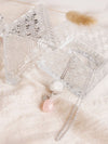 Zwangerschapsketting Proud MaMa BB Linn Gemstone Roze Quartz
