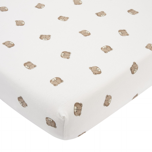 Hoeslaken Ledikant Meyco 60x120 Bear