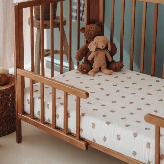 Hoeslaken Co-Sleeper Meyco 50x90 Bear