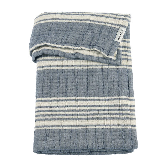 Deken Wieg Meyco Jacquard Hydrofiel Stripe