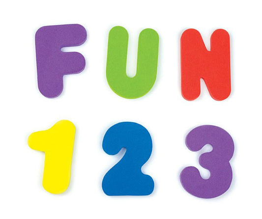 Badspeelgoed Munchkin Letters & Getallen 36st.
