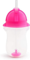 Drinkbeker Munchkin Click Lock Tip & Sip Straw Cup Big Pink