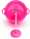 Drinkbeker Munchkin Click Lock Tip & Sip Straw Cup Big Pink