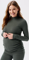 Shirt Noppies NOCSEP23 Sira Rib Olive-XXL