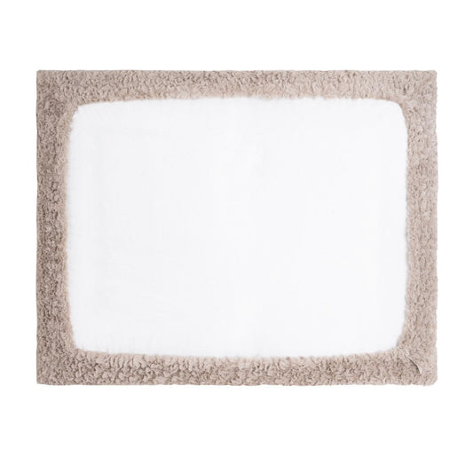 Hoeslaken Boxmatras Baby's Only Snow Taupe 75x95
