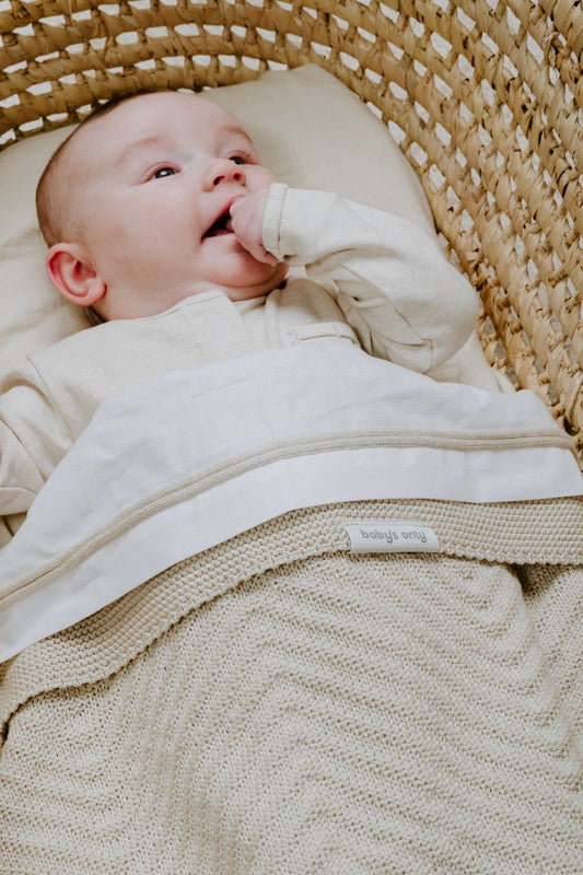 Deken Wieg Baby's Only Grace 65x75 Beige