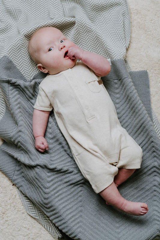 Deken Wieg Baby's Only Grace 70x95 Nordic Blue