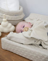 Aankleedkussenhoes Baby's Only Mood Warm Linnen