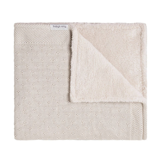 Wiegdeken Baby's Only Mood Teddy Warm Linen