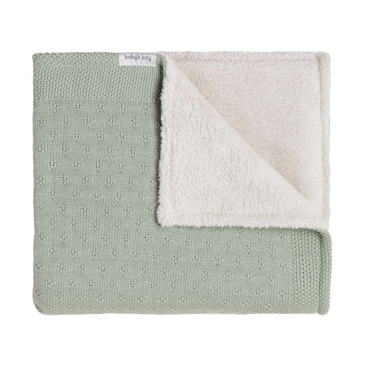 Wiegdeken Baby's Only Mood Teddy Laurel Green