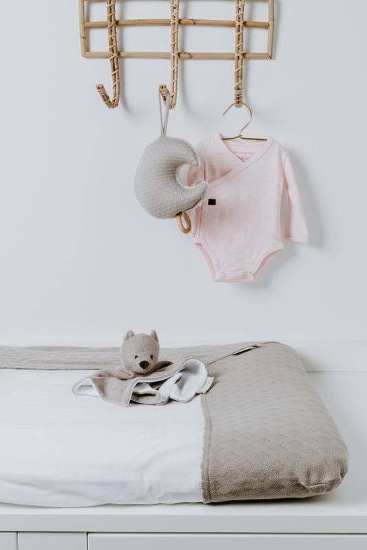 Aankleedkussenhoes Baby's Only Reef Dusty Grey