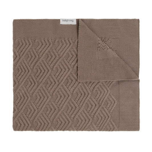 Deken Ledikant Baby's Only Sierra 100x135 Clay