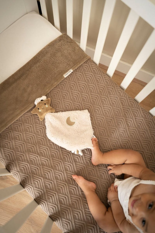 Deken Ledikant Baby's Only Sierra 100x135 Clay