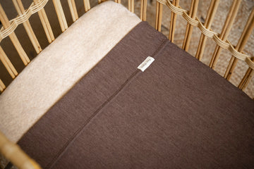 Deken Wieg Baby's Only Merino Fine Meadow Taupe