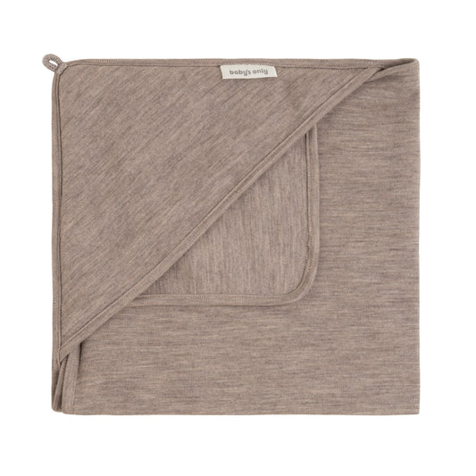 Wikkeldeken Baby's Only Merino Fine Meadow 75x75cm Ecru