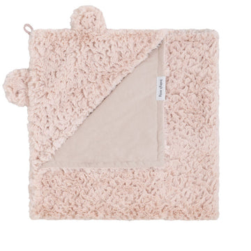 Omslagdoek Baby's Only Oortjes Snow Oud Roze