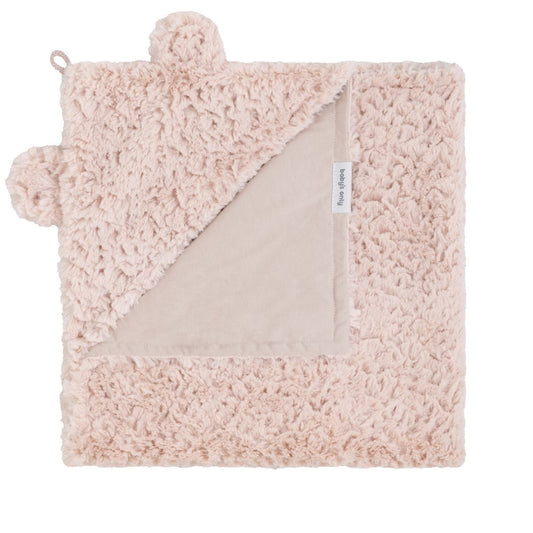 Omslagdoek Baby's Only Oortjes Snow Oud Roze