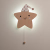 Wandlamp Baby's Only Heaven Ster Clay/Warm Linen