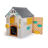 Speelhuis Dolu met Hek White/Blue/Yellow