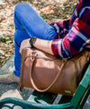 Luiertas Isoki Double Zip Chestnut Redwood