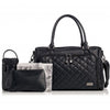 Luiertas Isoki Double Zip Quilted Black
