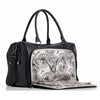 Luiertas Isoki Double Zip Quilted Black