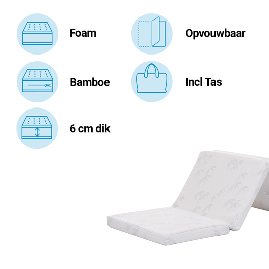 Matras Campingbed Chipolino 60x120 Bamboo