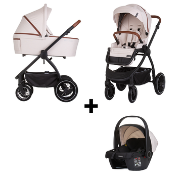 Kinderwagen Chipolino Prestige 3-in-1 Biscotta