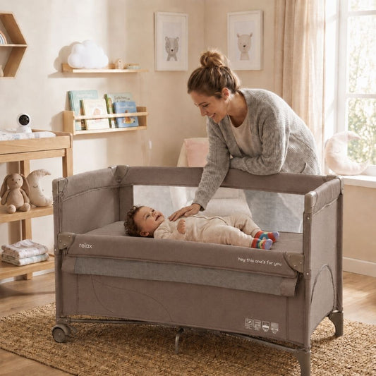 Reisbed Chipolino Relax Linen Tiramisu