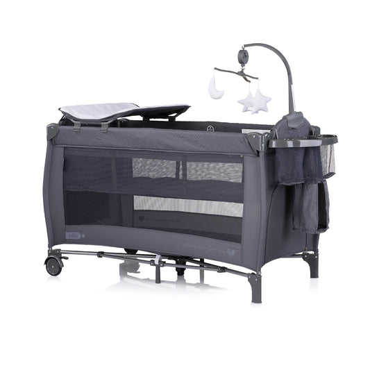 Campingbed Chipolino Bella Anthracite