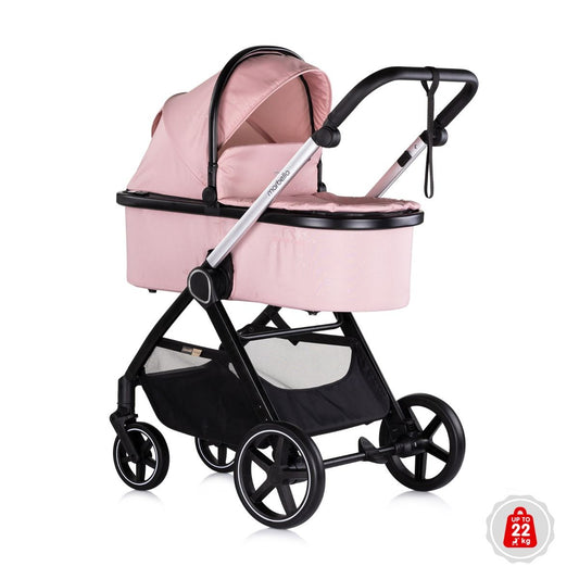 Kinderwagen Chipolino Marbella 3-in-1 Pink Marshmallow