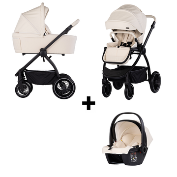 Kinderwagen Chipolino Prestige 3-in-1 Cashmere