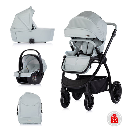Kinderwagen Chipolino Prestige 3-in-1 Matcha