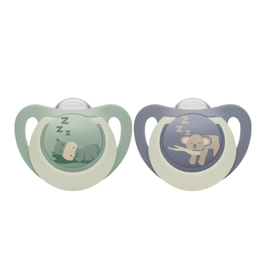 Fopspeen NUK Hippo/Koala 2stk 18-36mnd