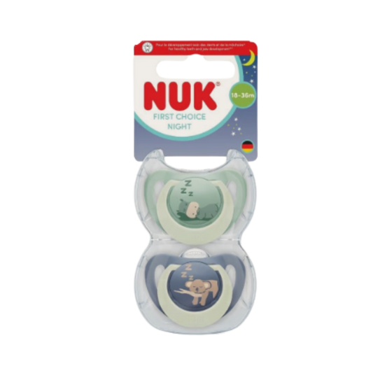 Fopspeen NUK Hippo/Koala 2stk 18-36mnd